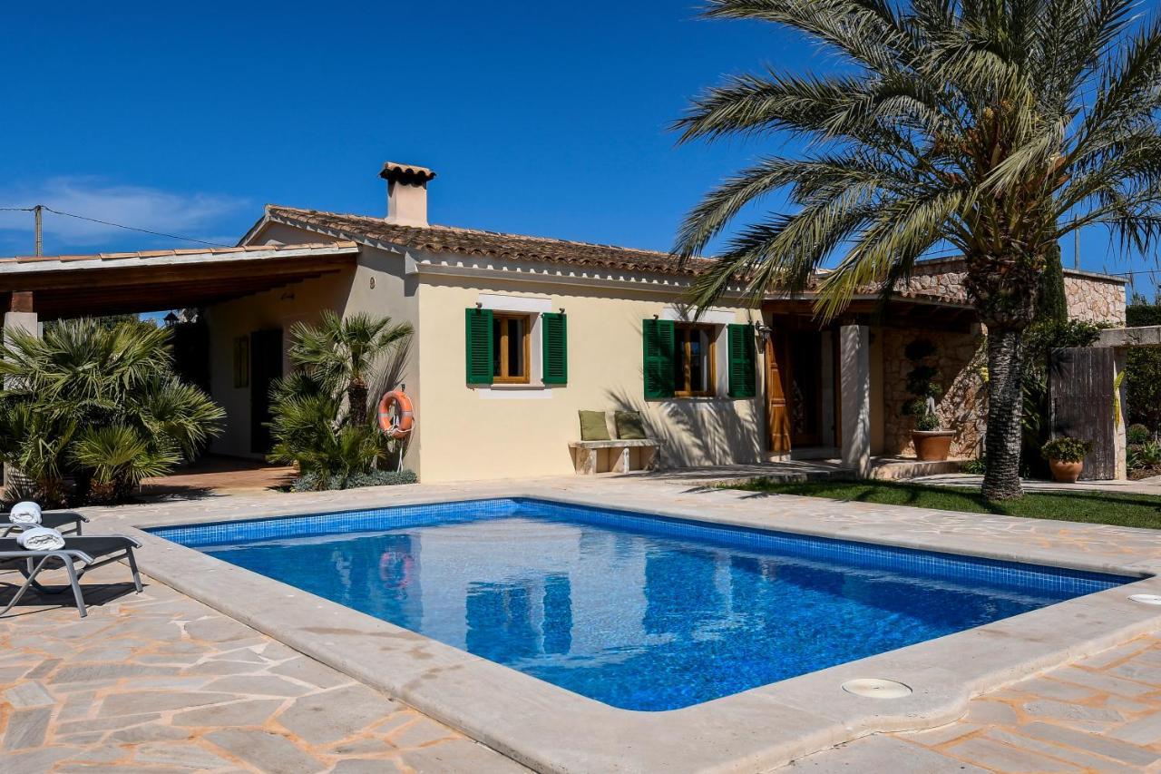 Moderne Finca Can Vicento - Heizung - Pizzaofen Порто Кристо Экстерьер фото