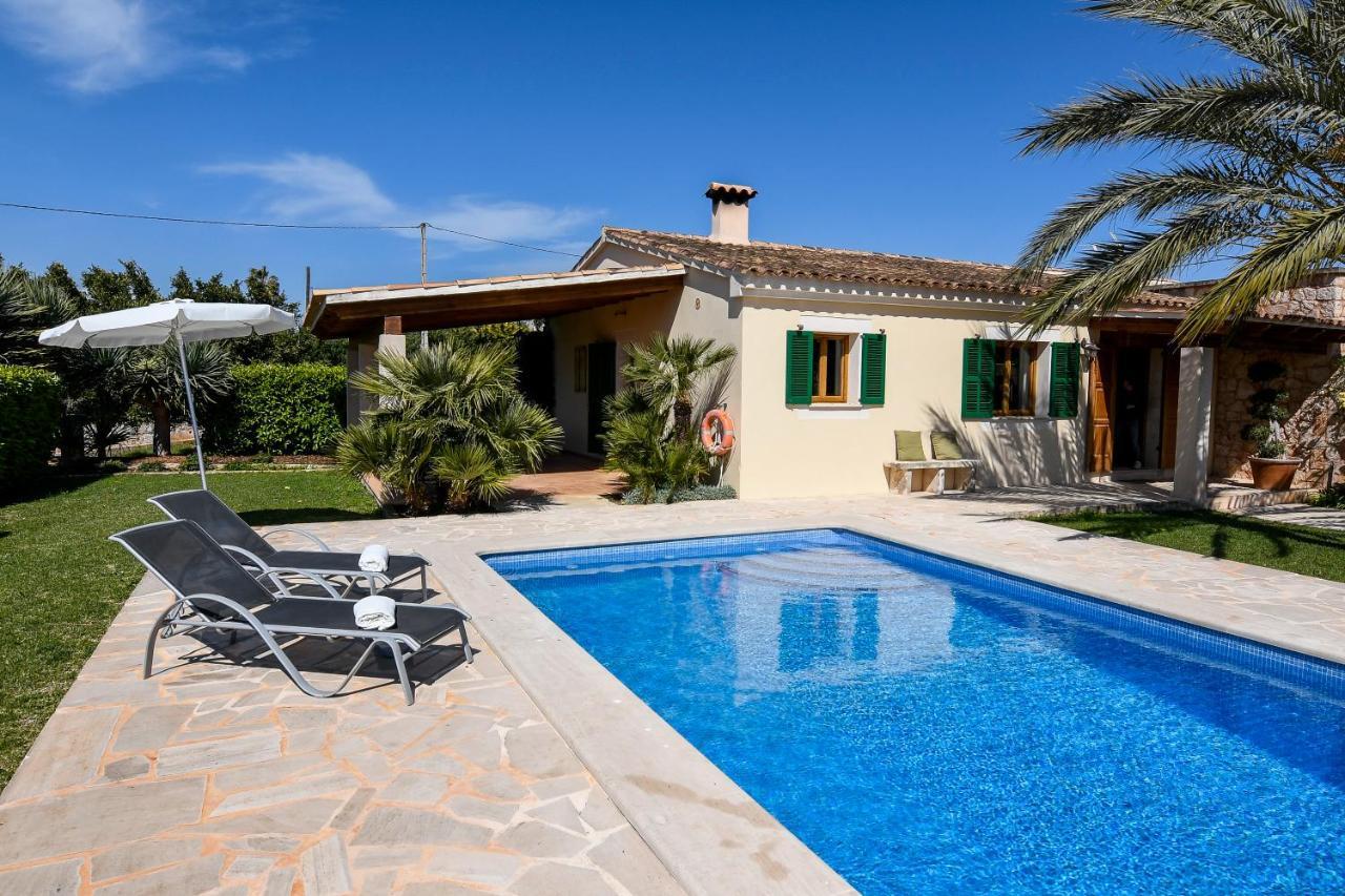 Moderne Finca Can Vicento - Heizung - Pizzaofen Порто Кристо Экстерьер фото