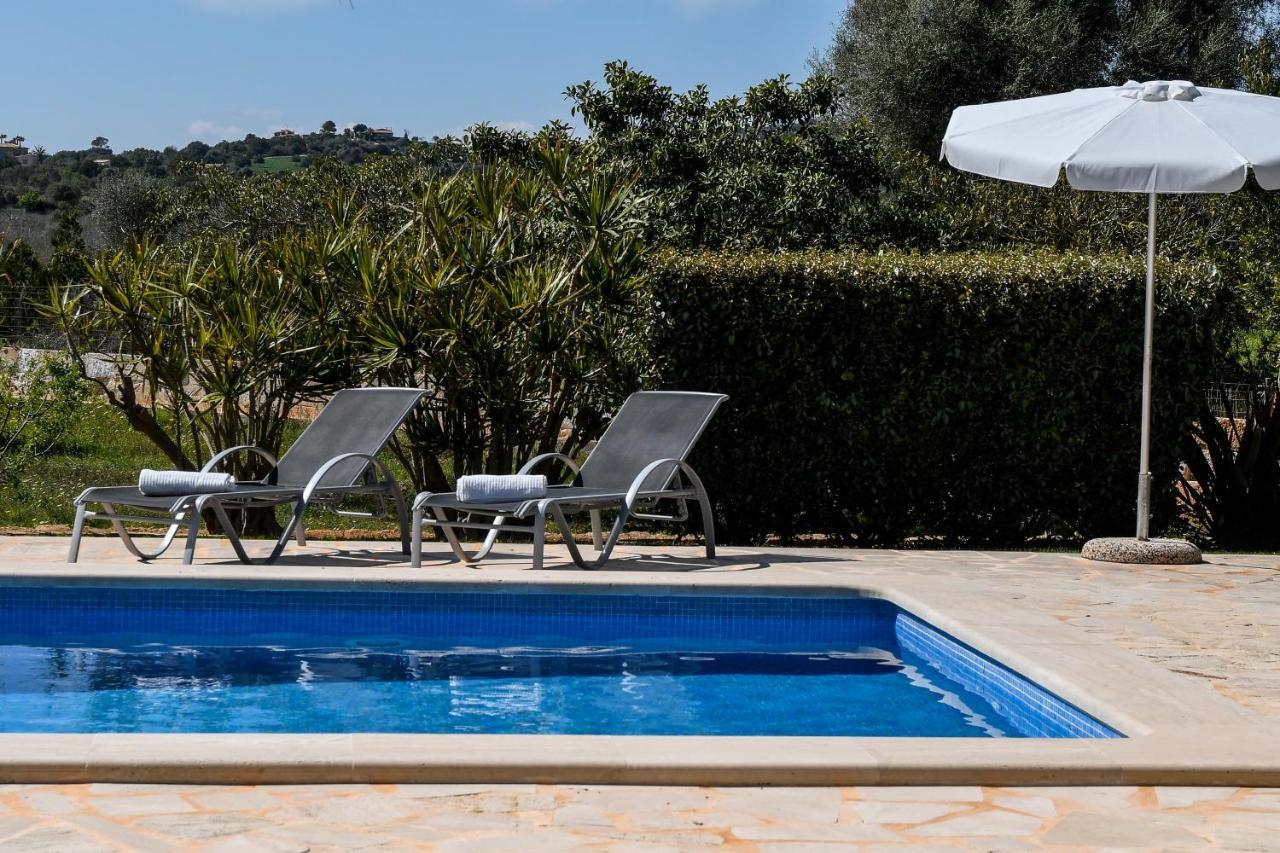 Moderne Finca Can Vicento - Heizung - Pizzaofen Порто Кристо Экстерьер фото